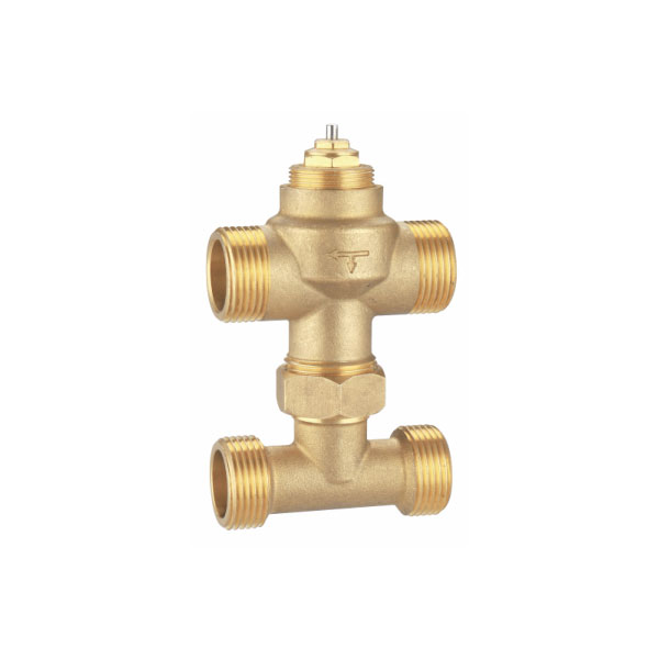 4-way motorized reducing valve